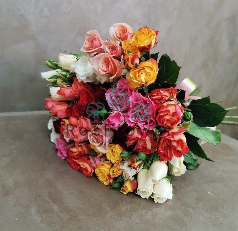 Букет цветов из: Розы в Фуньково