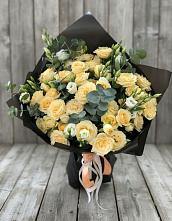 Букет цветов из:  Розы и Лизиантусы #REPLACE_PRED# Фуньково