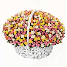 Премиум букет из: Розы #REPLACE_PRED# Фуньково