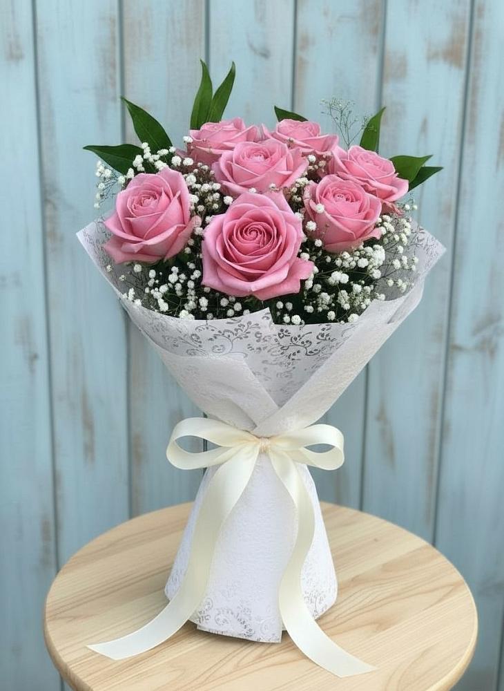 Букет цветов из: Розы в Фуньково