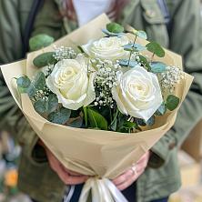 Букет Нежные грёзы в Фуньково Букет цветов из: Розы в Фуньково