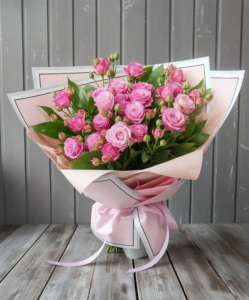 Букет Розовый кустик в Фуньково