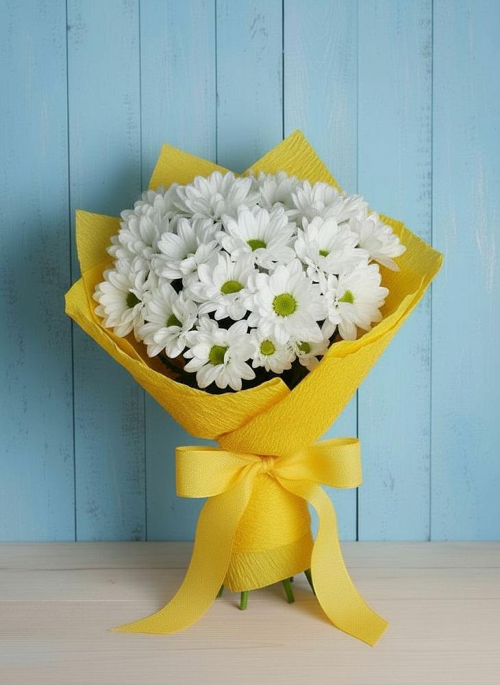 Букет цветов из: Хризантемы в Фуньково