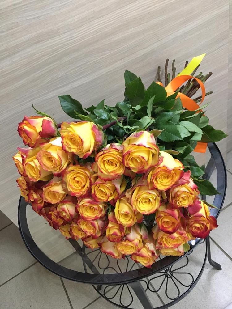 Букет Желтые розы в Фуньково