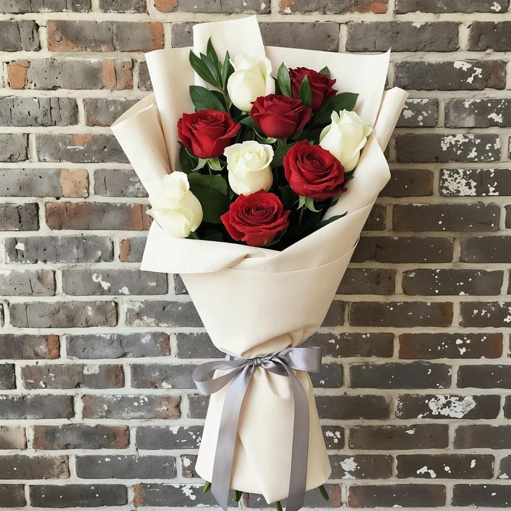 Букет цветов из: Розы в Фуньково