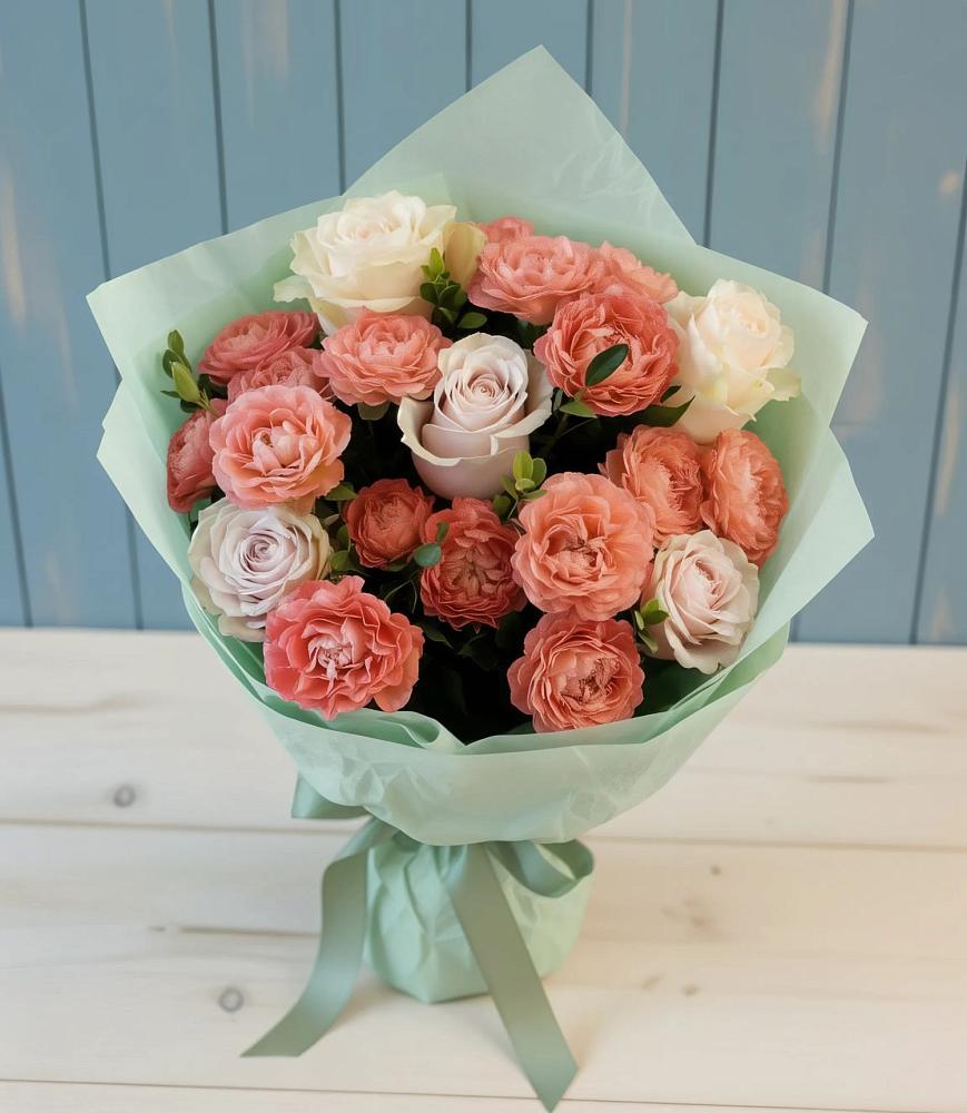 Букет цветов из: Розы в Фуньково