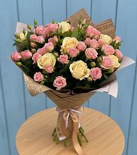 Букет цветов из:  Розы в Фуньково