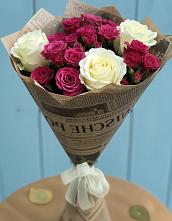 Букет цветов из:  Розы в Фуньково