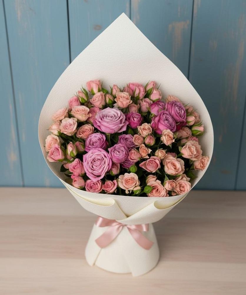 Букет цветов из: Розы в Фуньково