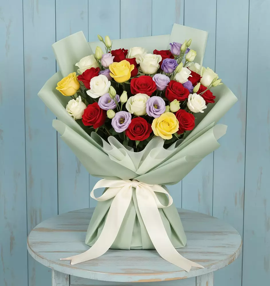 Букет цветов из: Розы в Фуньково