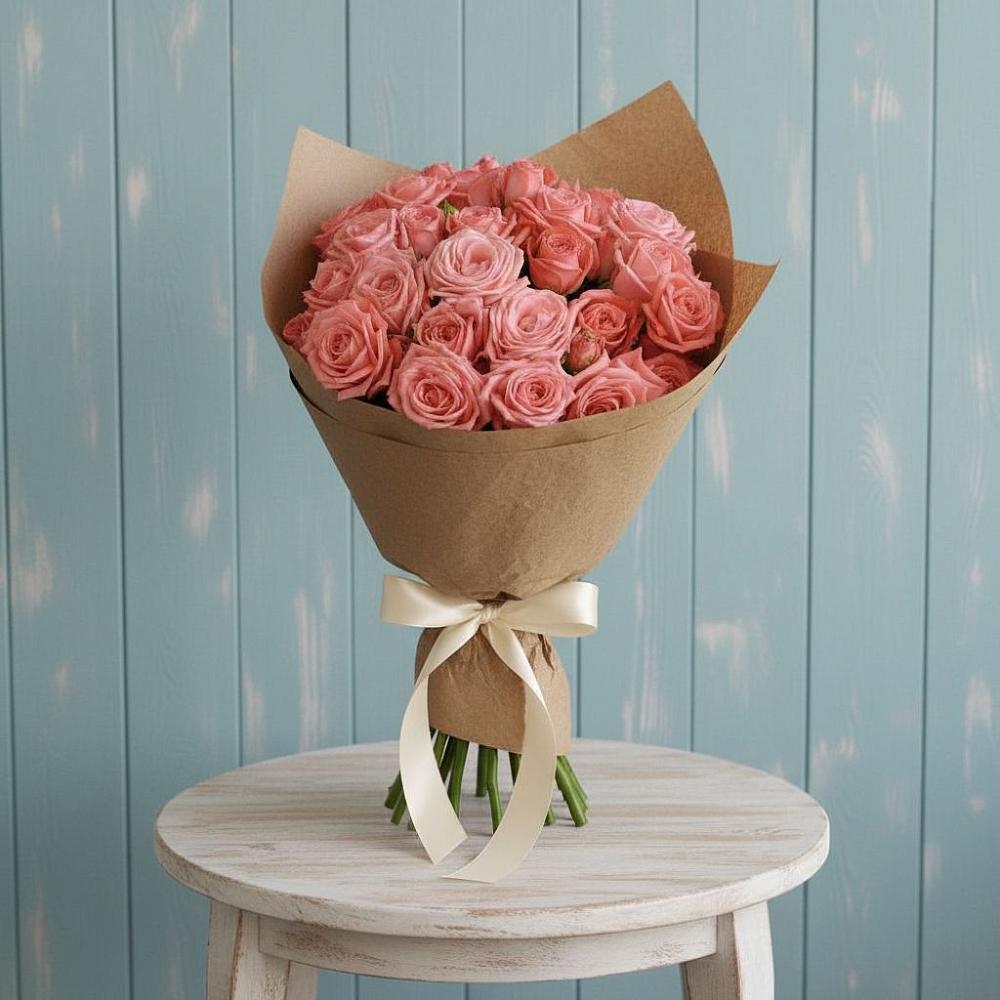 Букет цветов из: Розы в Фуньково