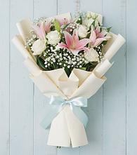 Букет цветов из:  Лилии в Фуньково