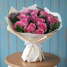Букет цветов из:  Розы #REPLACE_PRED# Фуньково